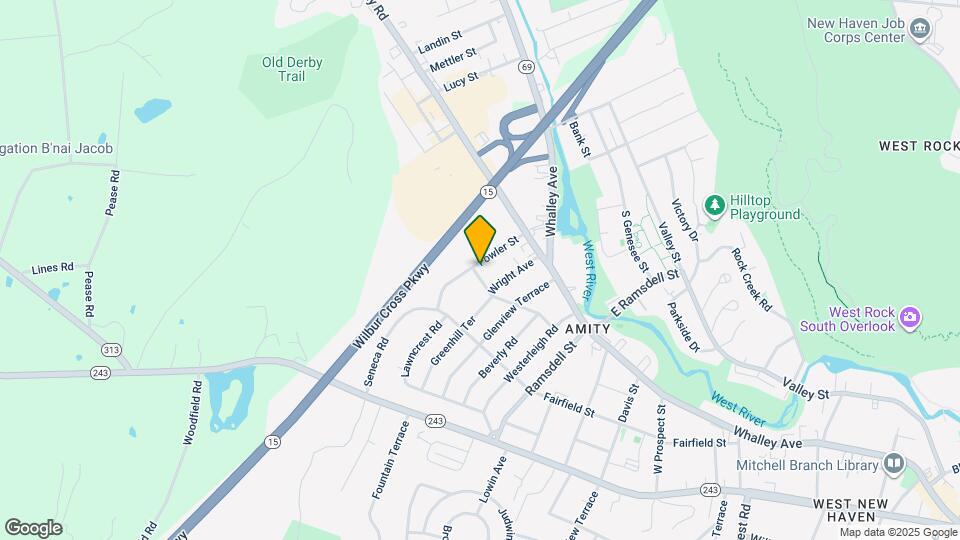 119 Frederick St Map and Location Details