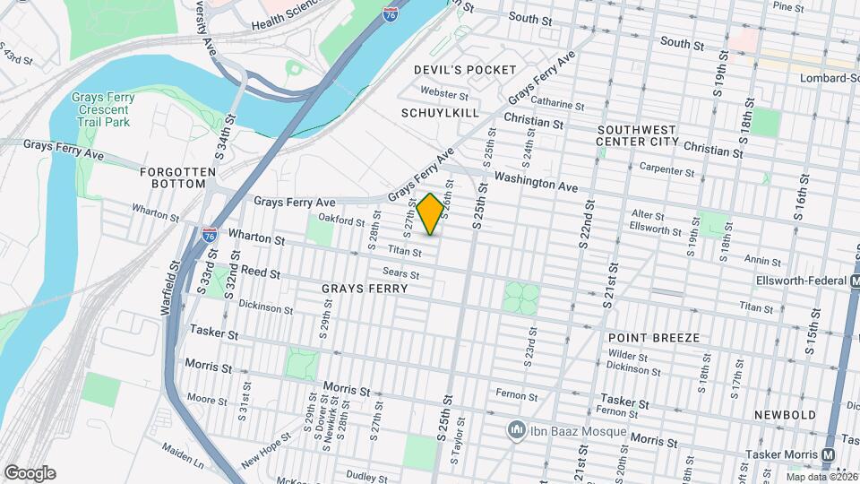 2615 Latona St Map and Location Details