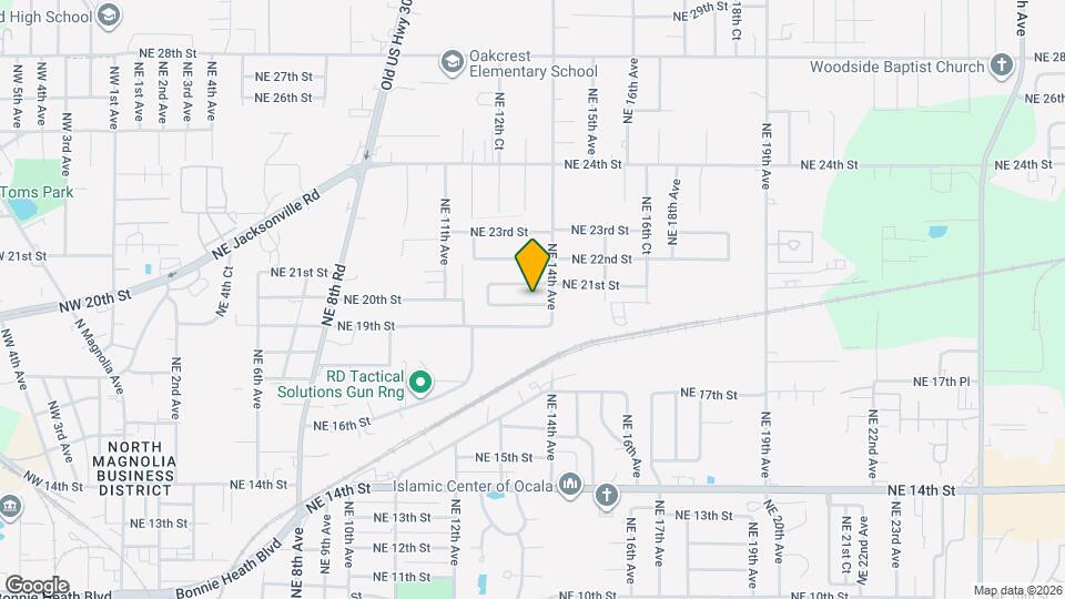 1309 NE 20th St Map and Location Details