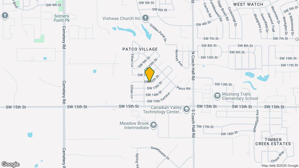 12408 SW 12th St Map and Location Details