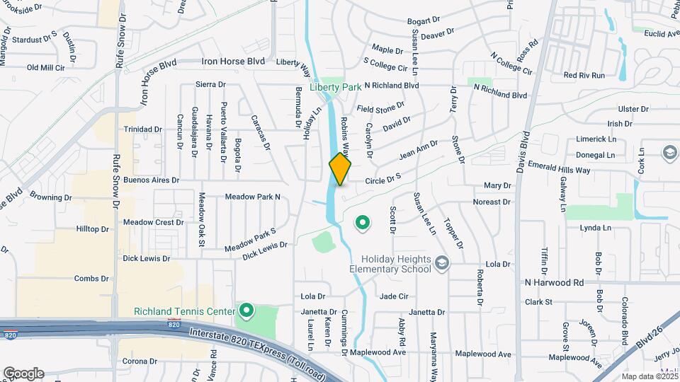 7312 Parkside Pl Dr Map and Location Details