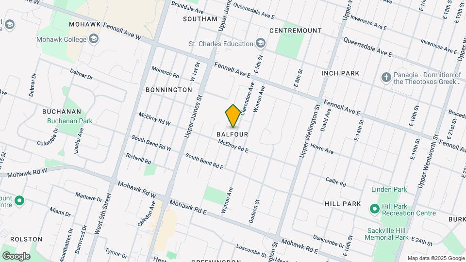 88 Clarendon Ave Map and Location Details