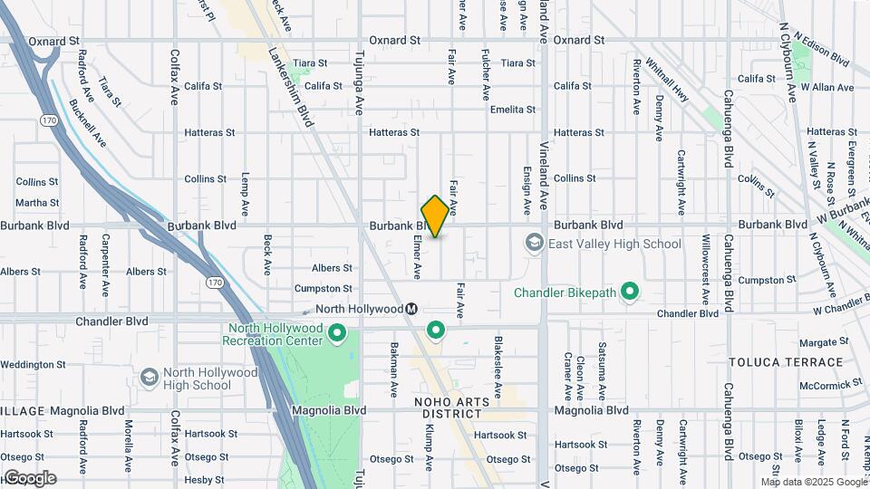 5555 Klump Ave Mapa y Detalles de la Ubicación