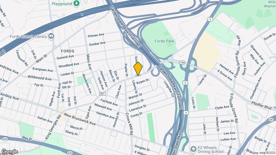 626 King Georges Rd, Unit 1 Map and Location Details