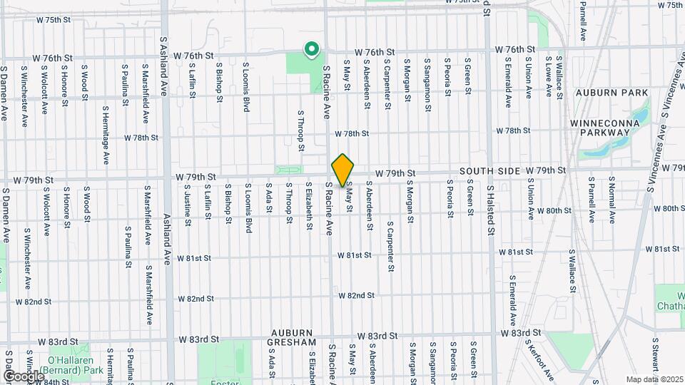 7924 S May St Map and Location Details