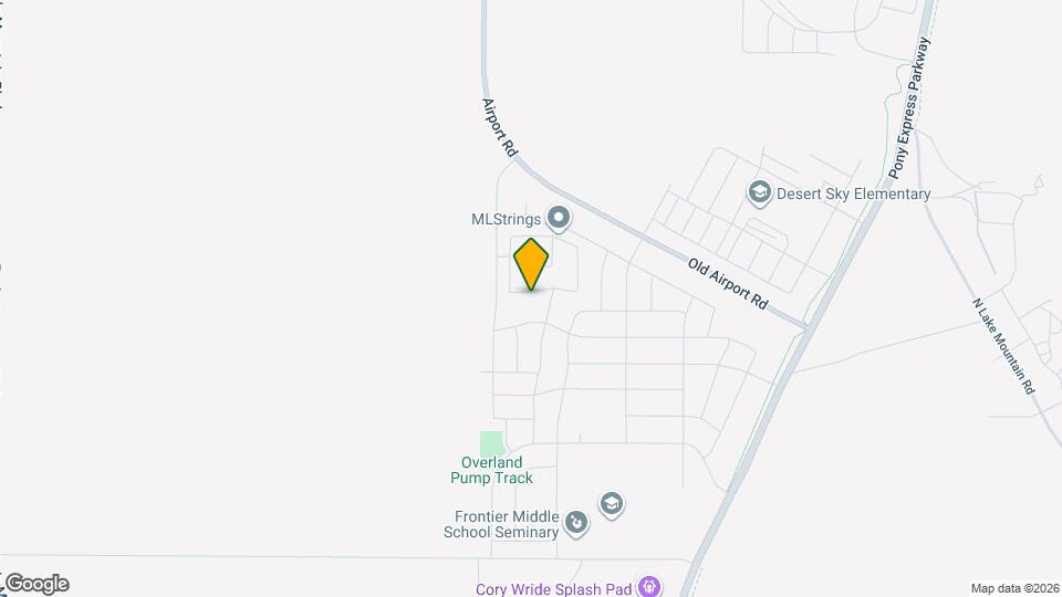 1282 E Clipper Peaks St Map and Location Details