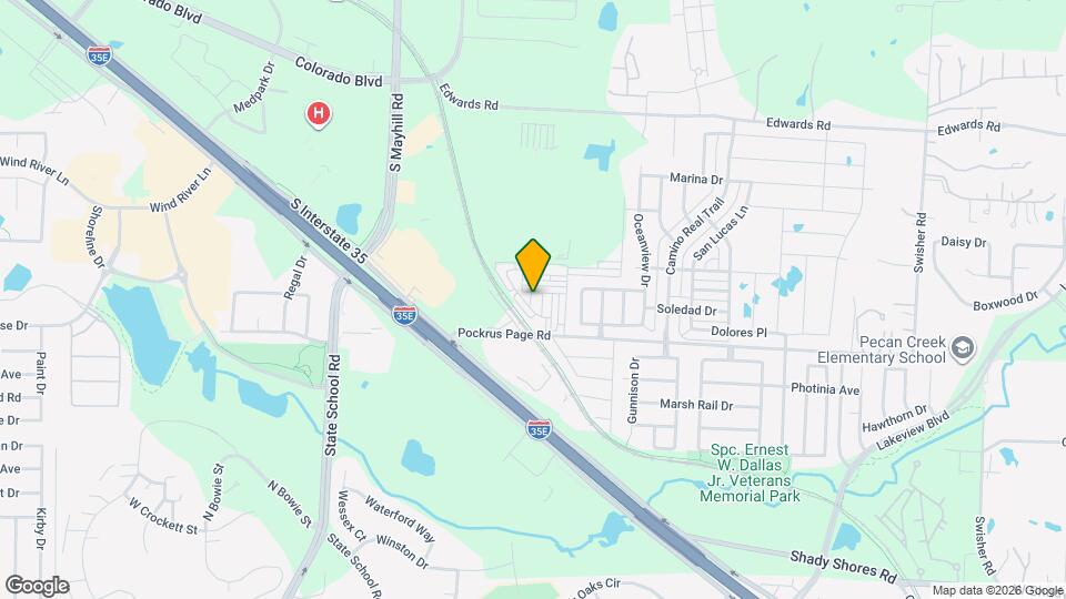 3813 Hercules Wy Map and Location Details