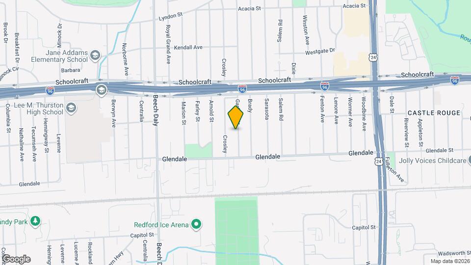 13429 Garfield St Map and Location Details