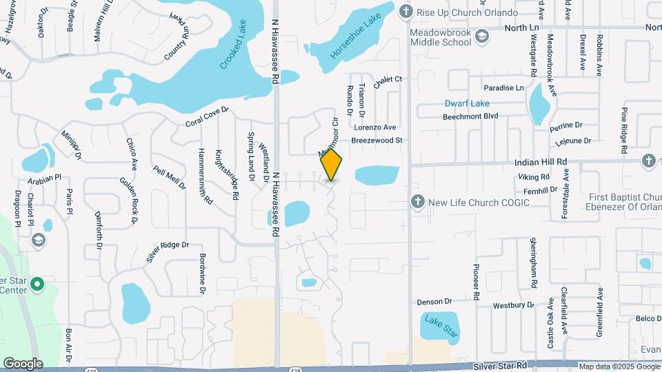6601 Stardust Ln Map and Location Details