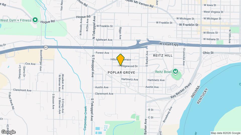 3200 Edgewood Dr Map and Location Details