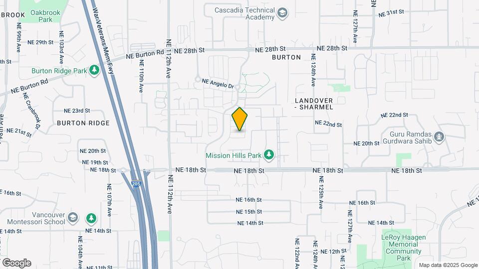 11748 NE 21st Way Map and Location Details