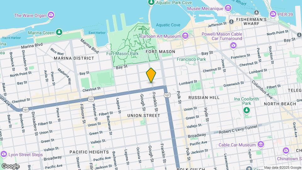 2915 Franklin St Map and Location Details
