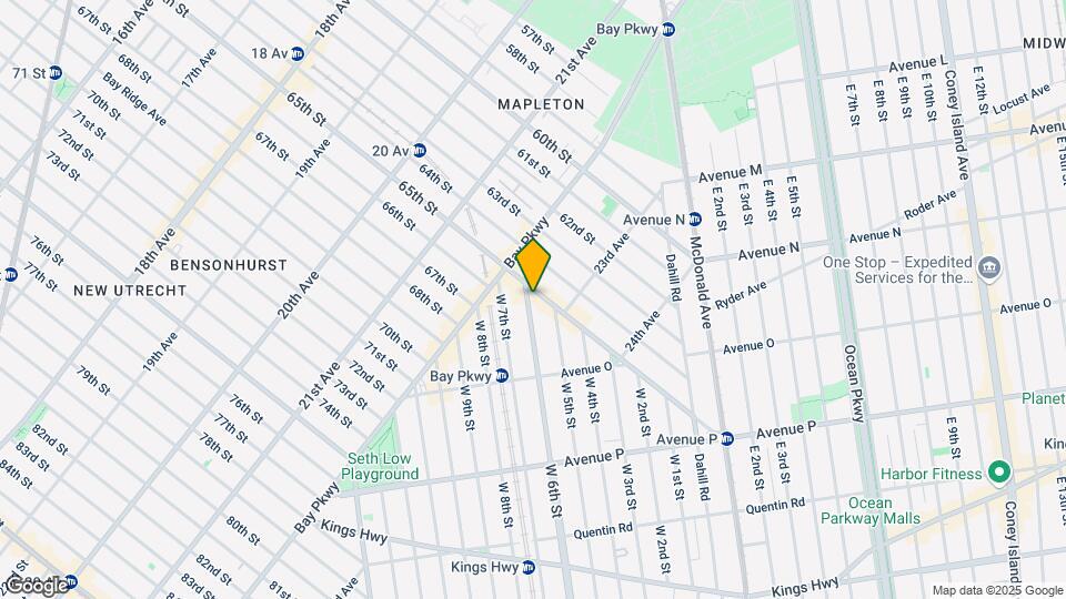1313 65th Street Map and Location Details