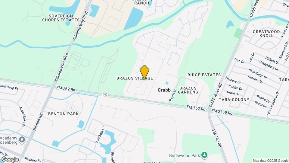 5751 Wandering Creek Dr Mapa y Detalles de la Ubicación