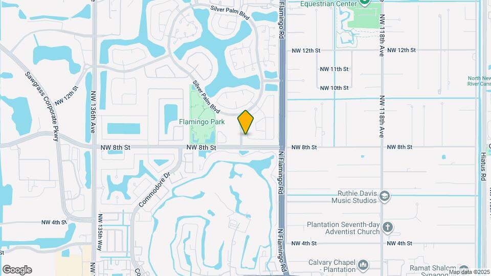 1015 NW 125th Terrace Map and Location Details