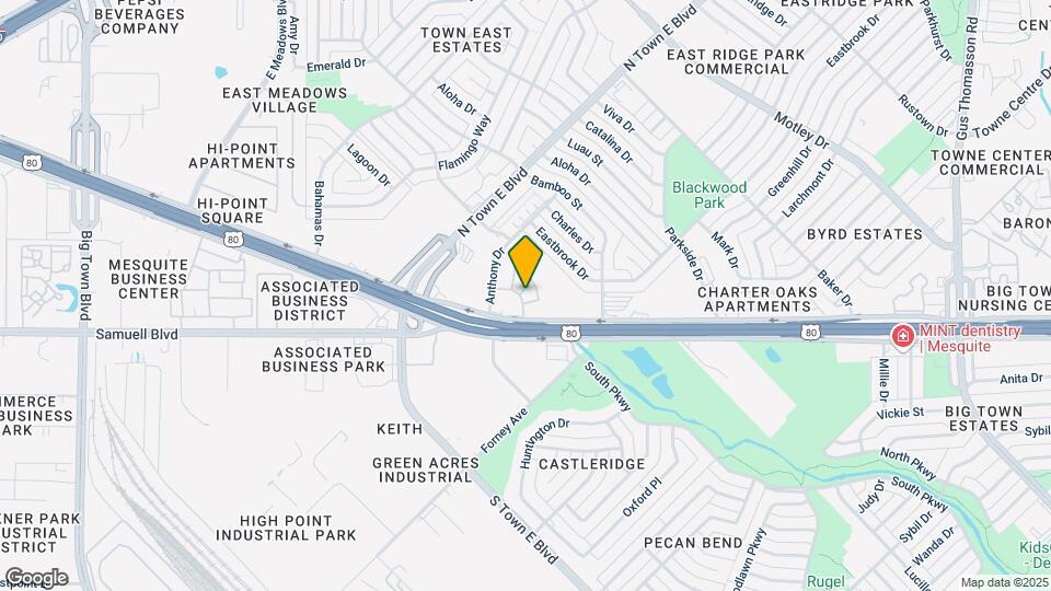 Westover on 80 Mapa y Detalles de la Ubicación