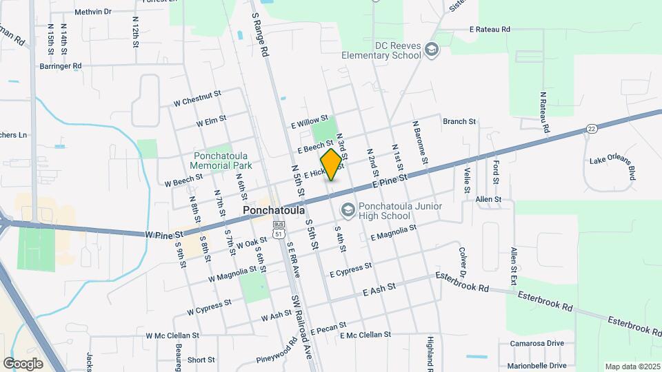 302 E Pine St, Unit B Mapa y Detalles de la Ubicación