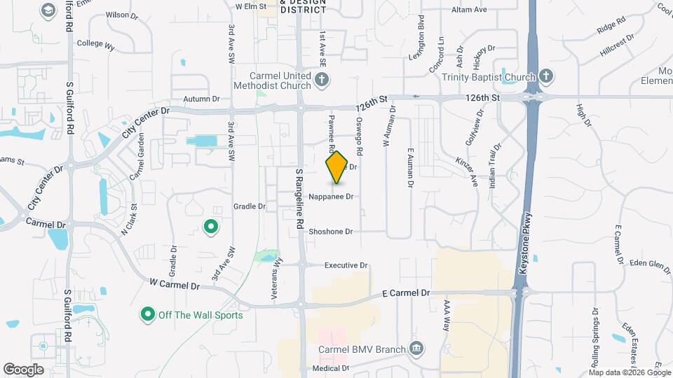 951 Pawnee Rd Map and Location Details