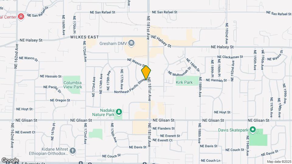 1015 NE 181st Ave Map and Location Details
