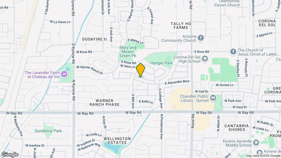 133 E Stacey Ln Map and Location Details