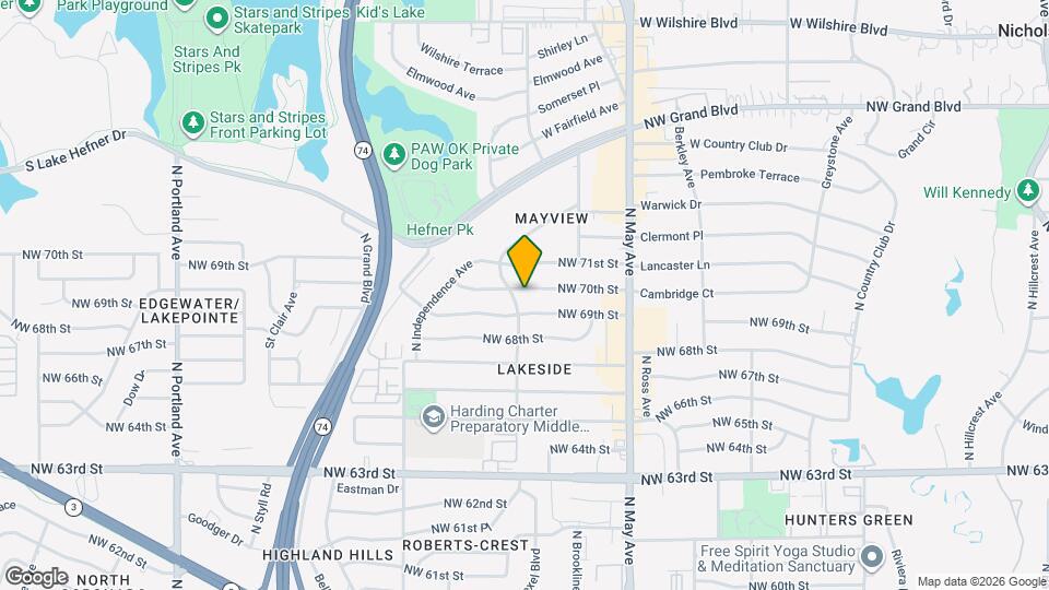 3032 NW 70th St Map and Location Details
