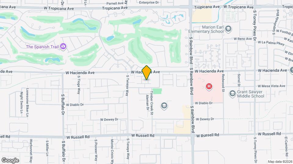 5371 Boschetto St Map and Location Details