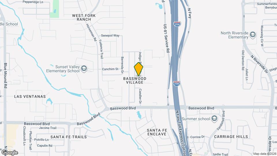 7545 Indigo Ridge Dr Map and Location Details