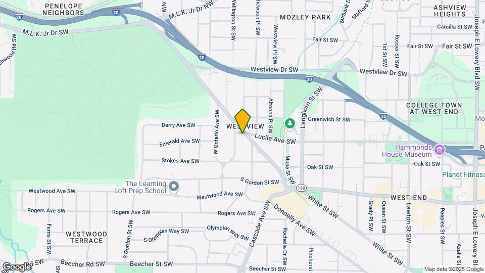 Westview Lofts Map and Location Details