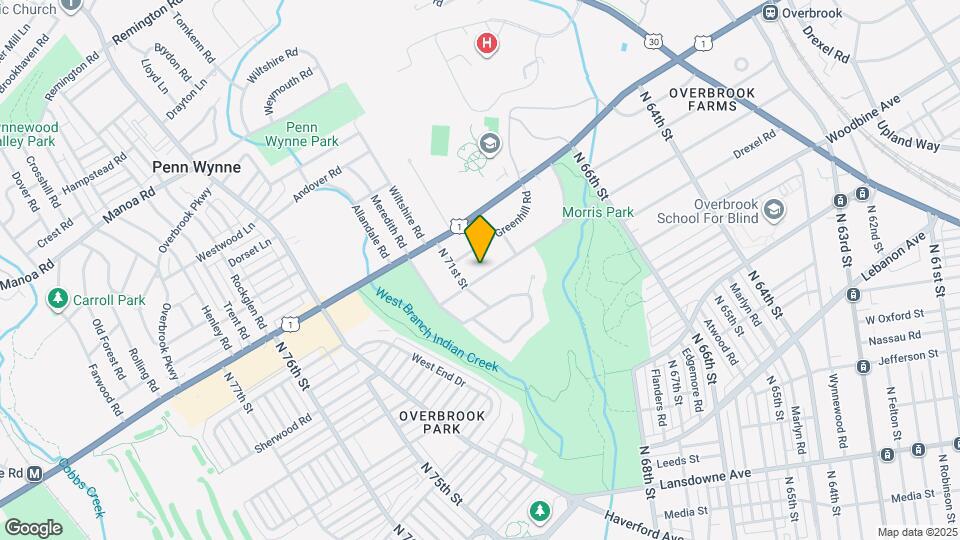 7033 Sherwood Rd Map and Location Details