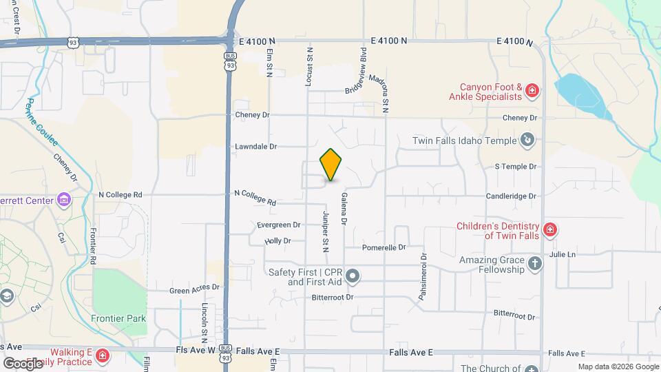 1546 Brookside Loop Map and Location Details