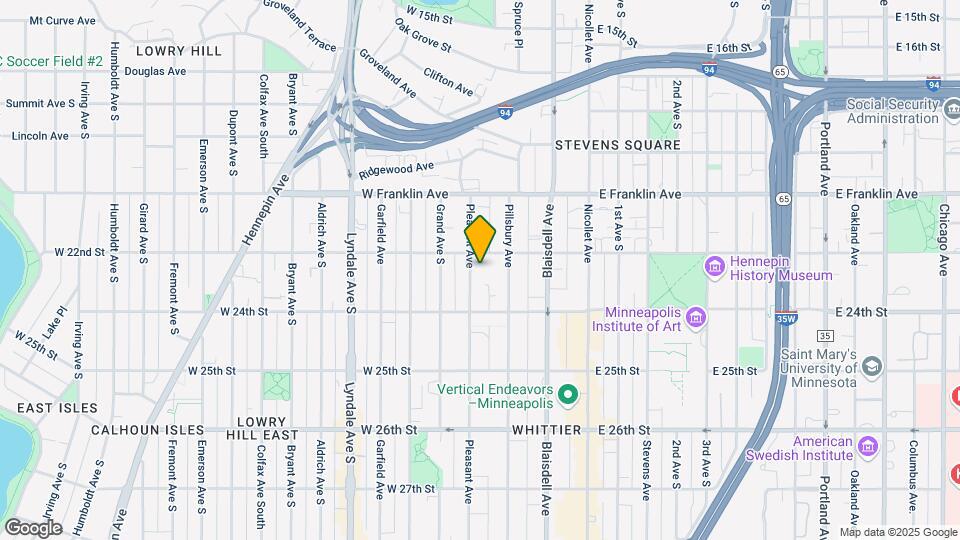 2215 Pleasant Avenue South Map and Location Details