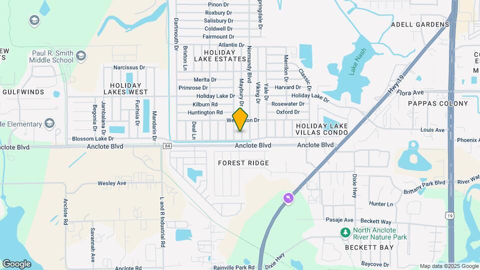 1019 Maybury Dr Map and Location Details
