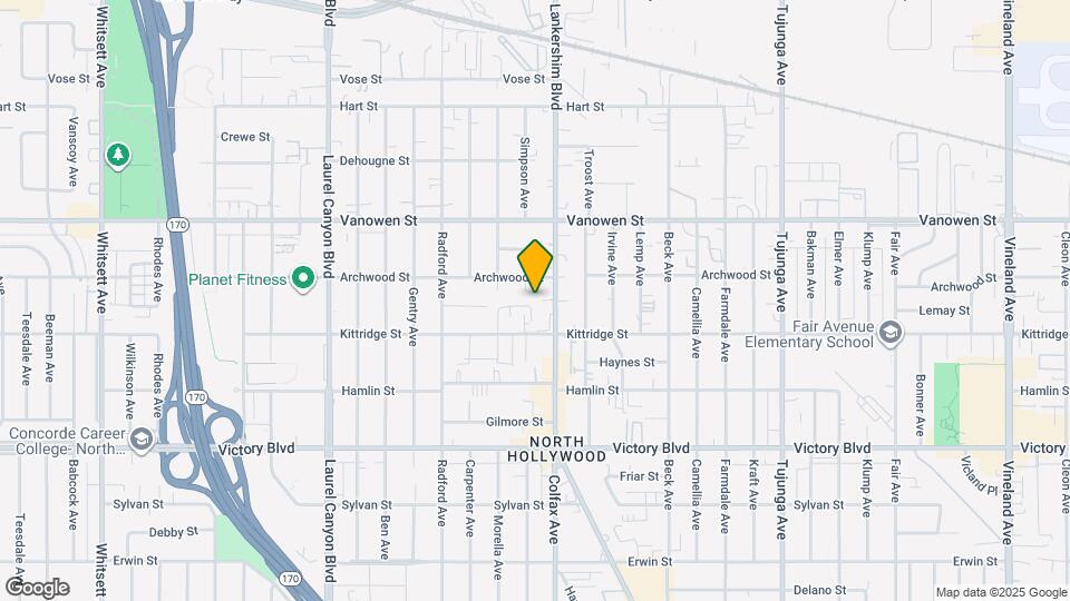 11725 Lemay St, Unit NA Map and Location Details