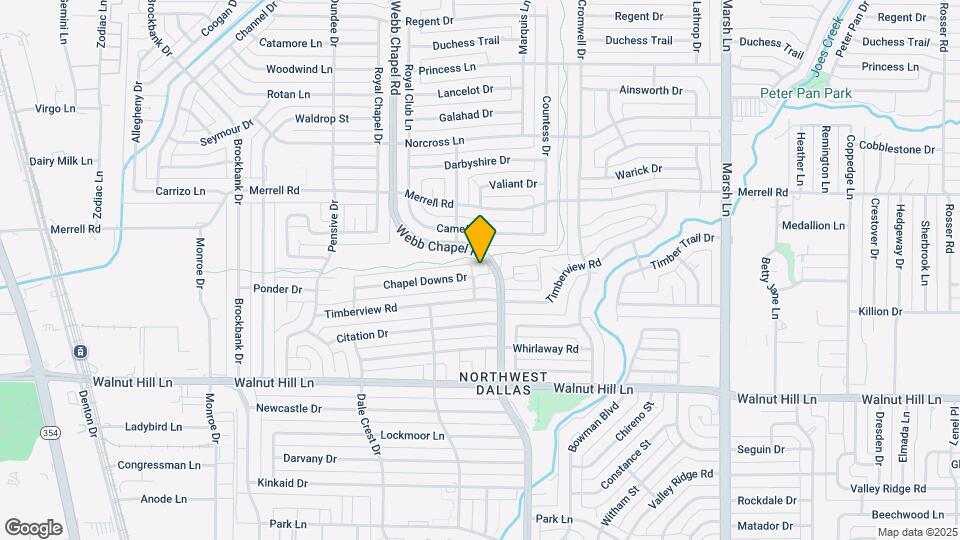 3321 Walchard Ct Map and Location Details