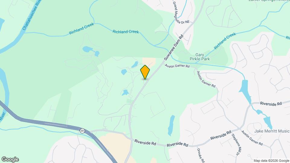 6158 Suwanee Dam Rd Map and Location Details