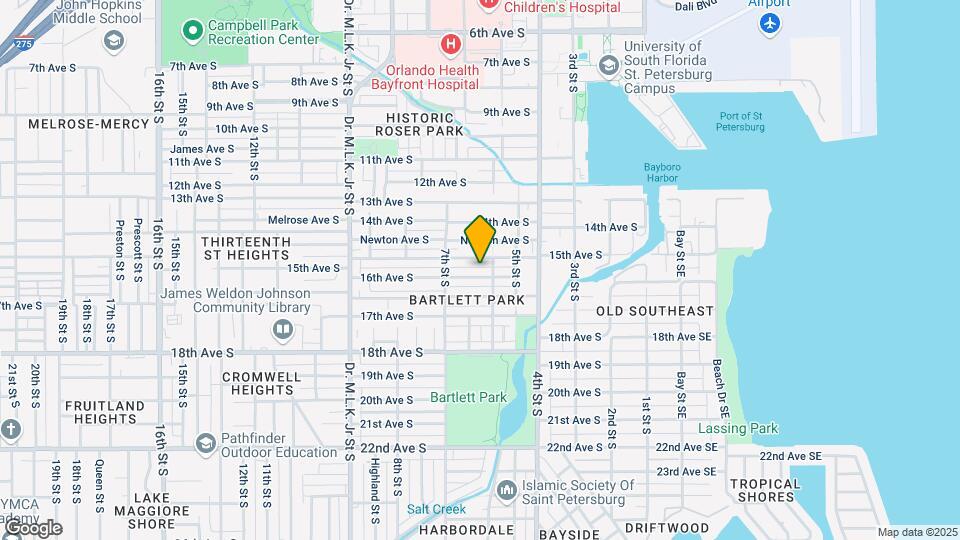 625 16th Ave S Map and Location Details