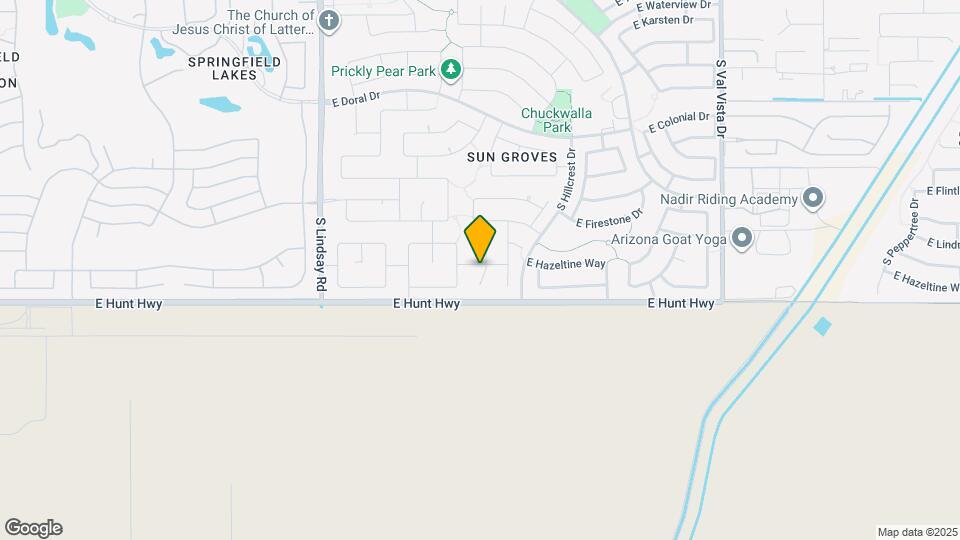 4411 E Hazeltine Way Map and Location Details