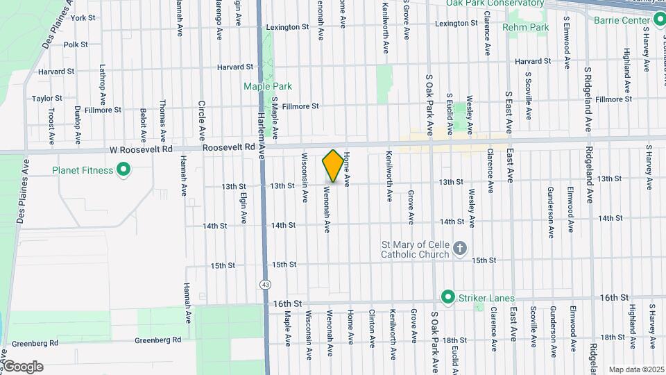 7020-7022 W 13th St Map and Location Details