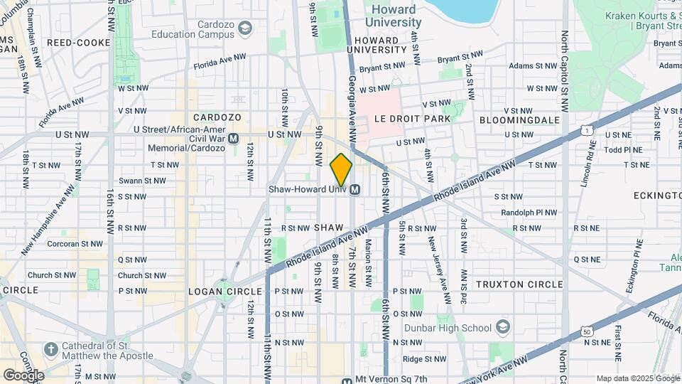715 S St NW Map and Location Details