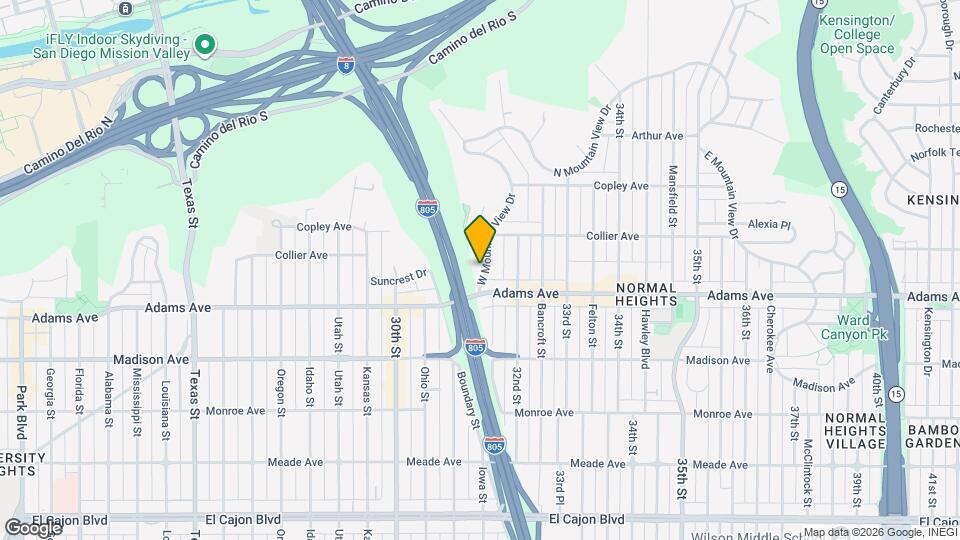 4740 W Mountain View Dr Map and Location Details