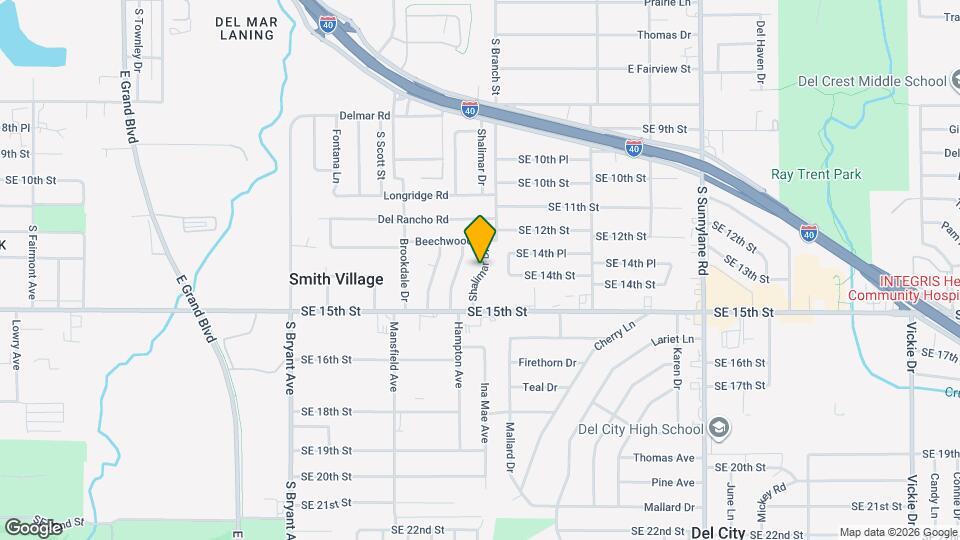 1421 Shalimar Dr Map and Location Details