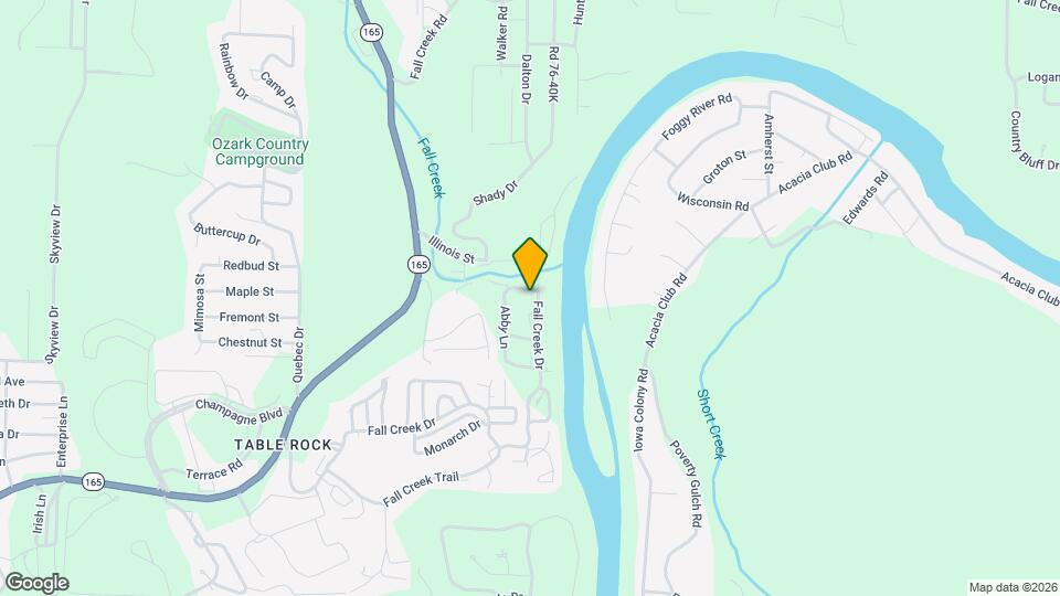 600 Abby Ln Map and Location Details