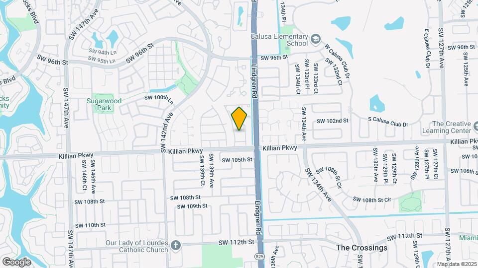 10295 SW 137th Pl Map and Location Details
