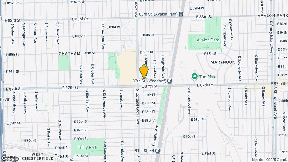 8642 S Maryland Ave, Unit #8 Mapa y Detalles de la Ubicación