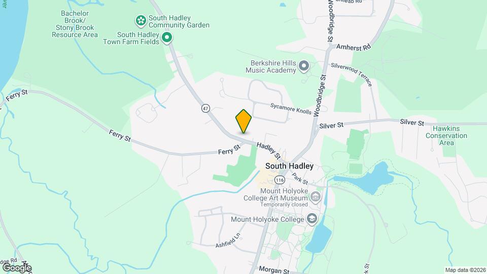 31 Hadley St, Unit South Hadley Map and Location Details