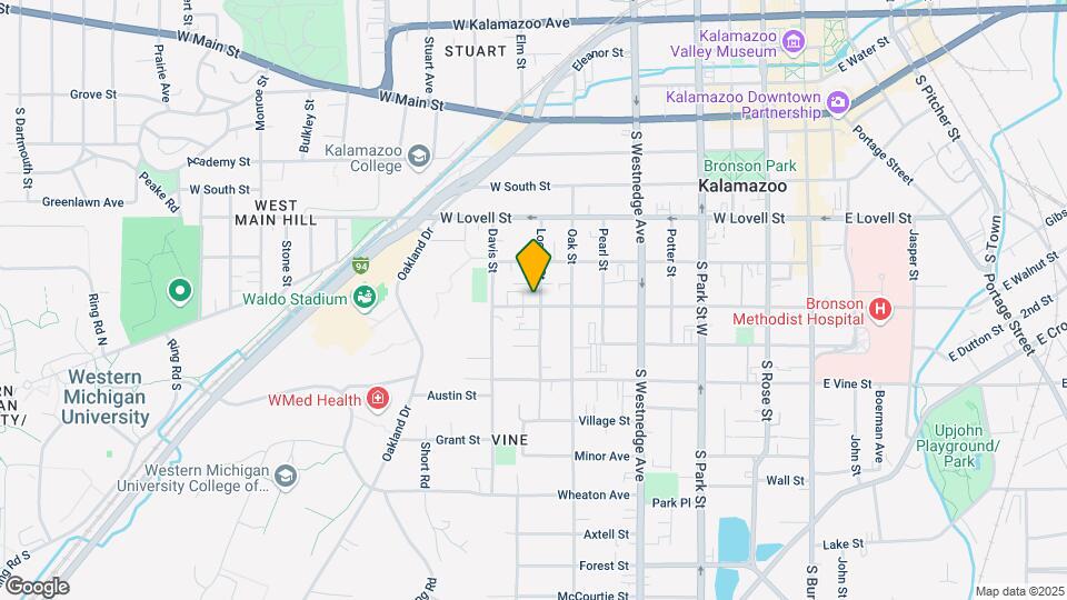 804 W Walnut St, Unit UNIT 1 Map and Location Details
