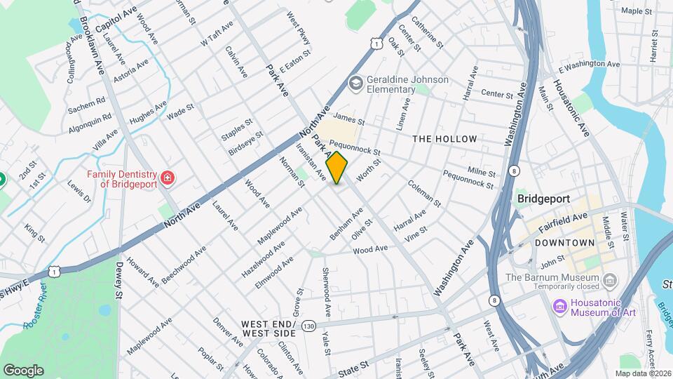 1504 Iranistan Ave Map and Location Details