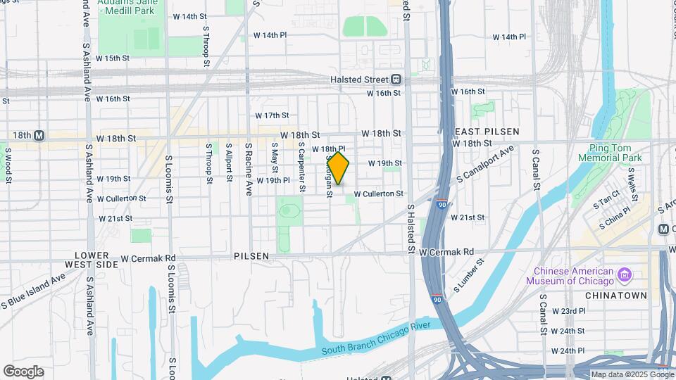 974 W Cullerton St Map and Location Details