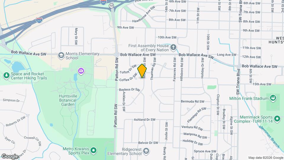 2906 Morgan St SW Map and Location Details