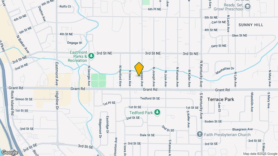 64 N James Ave Map and Location Details